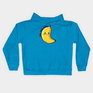 Peel Good Vibes Banana Kids Hoodie